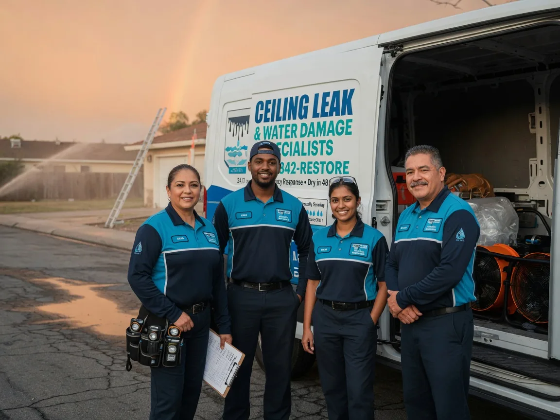 Ceiling Leak Cleanup company in Lawrenceville, IL